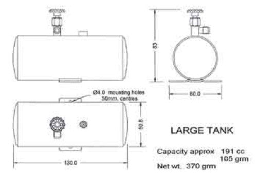 BIX 17 - Refillable Gas Tank, large.