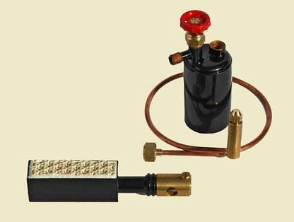 BIX 26 - Gas Burner, Tank & Pipe Kit for Small Stationary Steam Engines