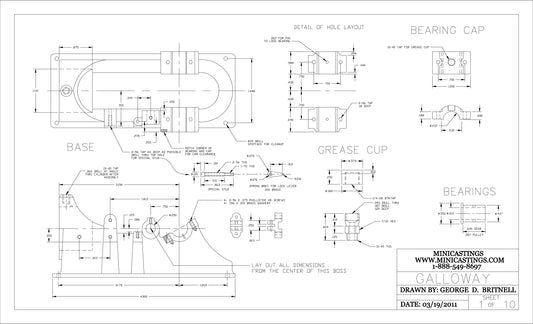 MiniSteam 1-6 Galloway Drawings