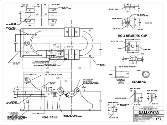 MiniSteam 1-3 Galloway Drawings