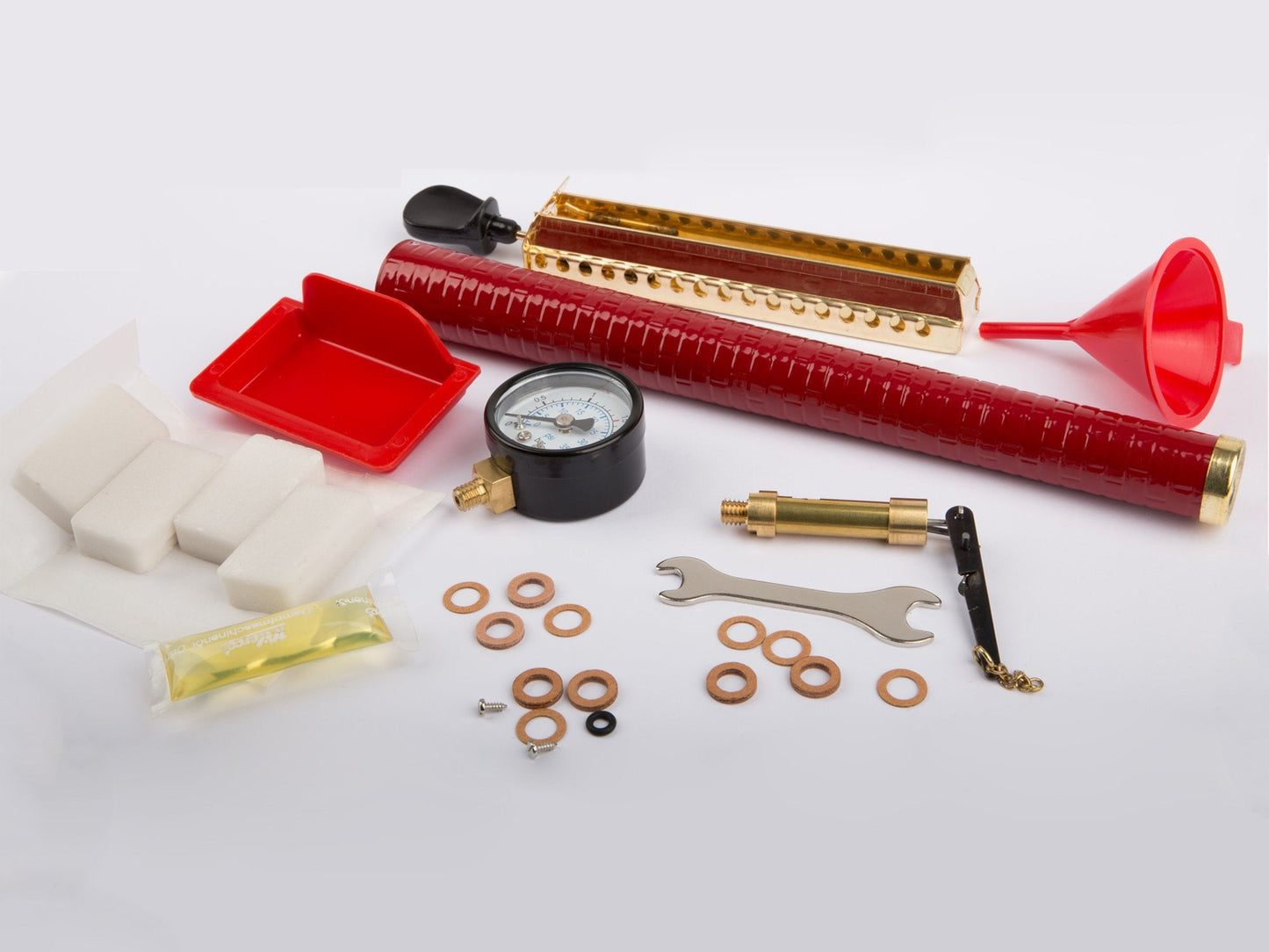 Complete accessory set in a bag for Wilesco T 125