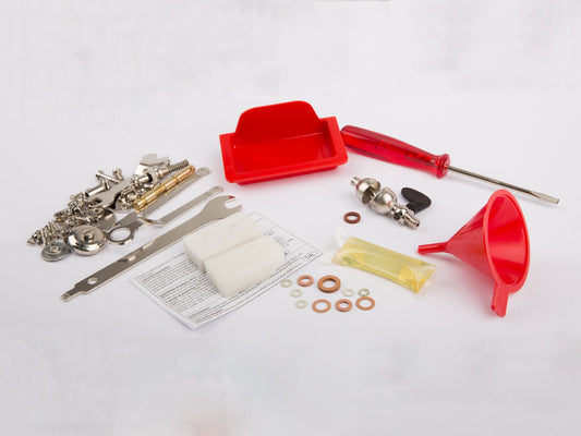 Complete accessory set in a bag for Wilesco D 11