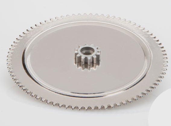 Wilesco 01466 Cog wheel, double, nickel for Wilesco D 365, 395,405, 495, 368, 398