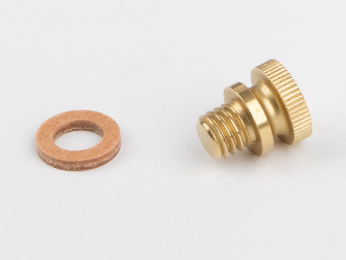 Screw for oiler M 6, brass for Wilesco D 21