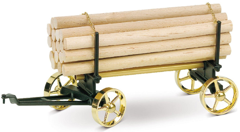 Wilesco A426 Lumber Wagon Black-Brass