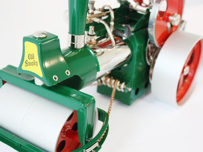 Wilesco D365 Steam Roller - Green