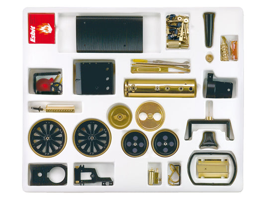 Wilesco D376 Steamroller Black-Brass Kit