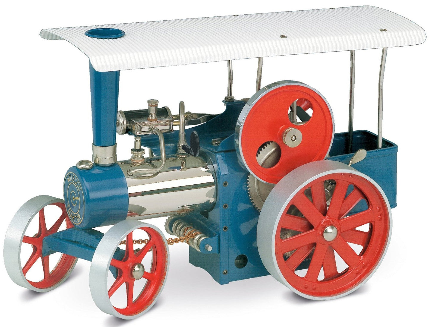 Wilesco D415 Steam Traction Engine Blue Kit