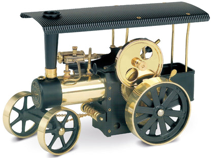 Wilesco D416 Traction Steam Engine Black-Brass Kit