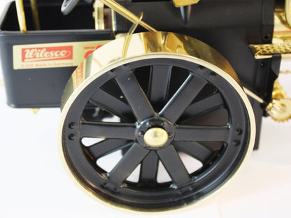 Wilesco D416 Traction Steam Engine Black-Brass Kit